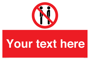 Custom prohibition not face to face